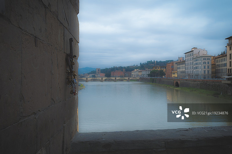 佛罗伦萨的锁图片素材