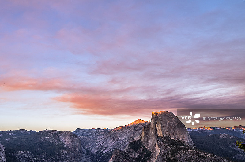 优胜美地冰川点图片素材