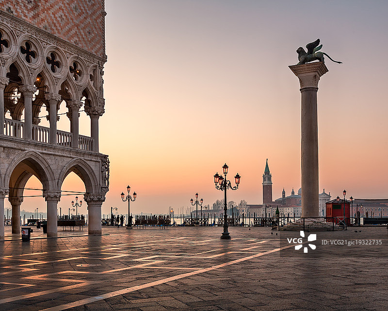威尼斯圣马可广场图片素材