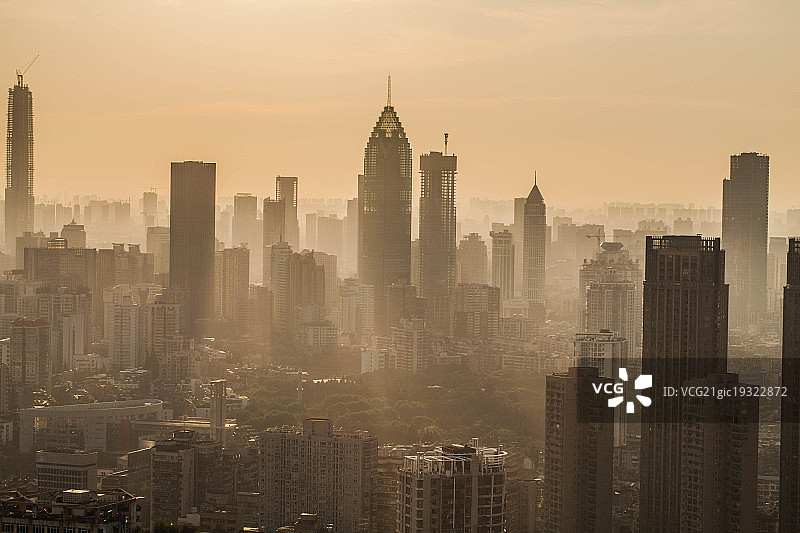 湖北省武汉市汉口城市风光图片素材