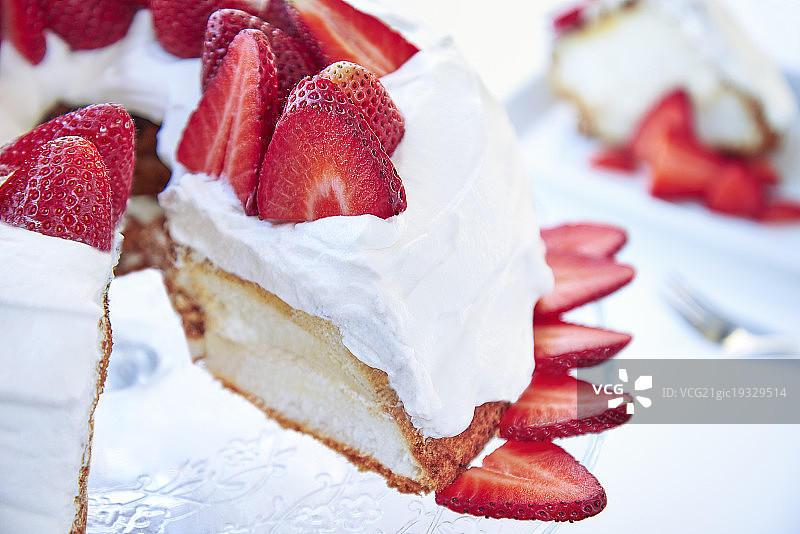 天使蛋糕图片素材