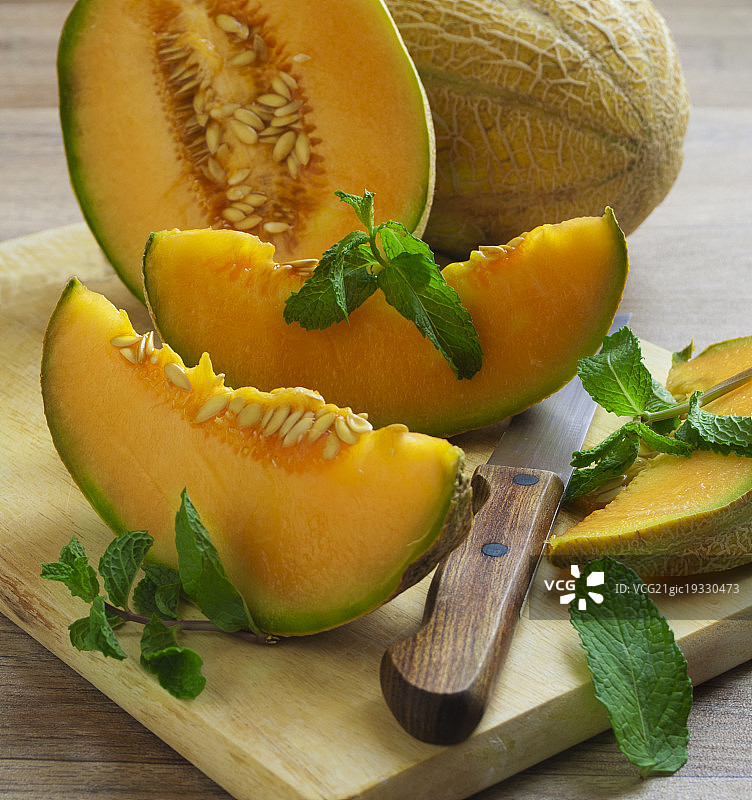 黄色甜瓜图片素材