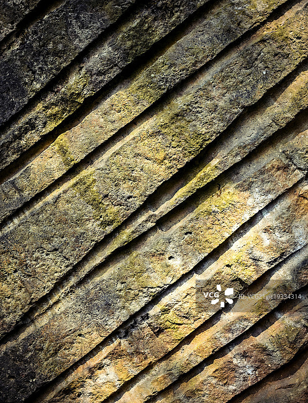 带凹槽的砂岩图片素材