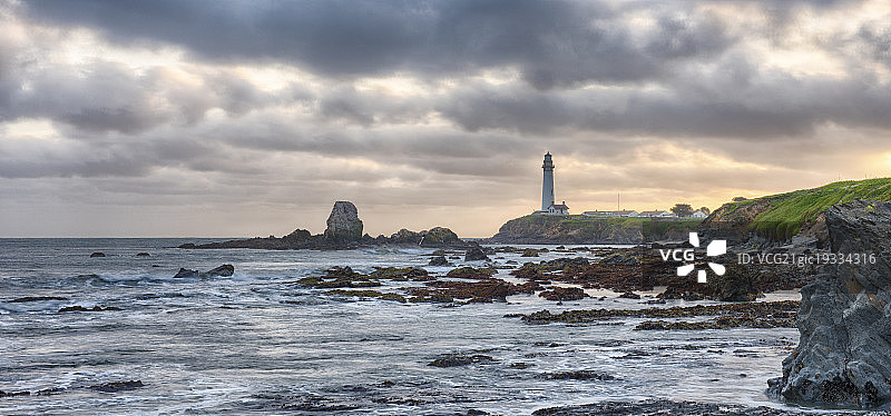 鸽子角日落图片素材