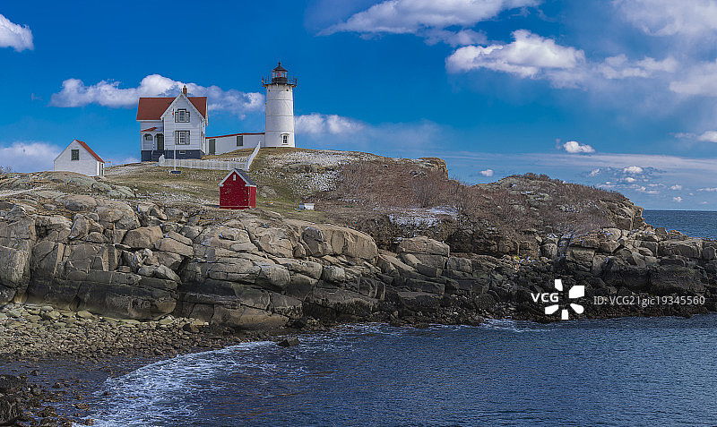 纽布尔灯塔图片素材