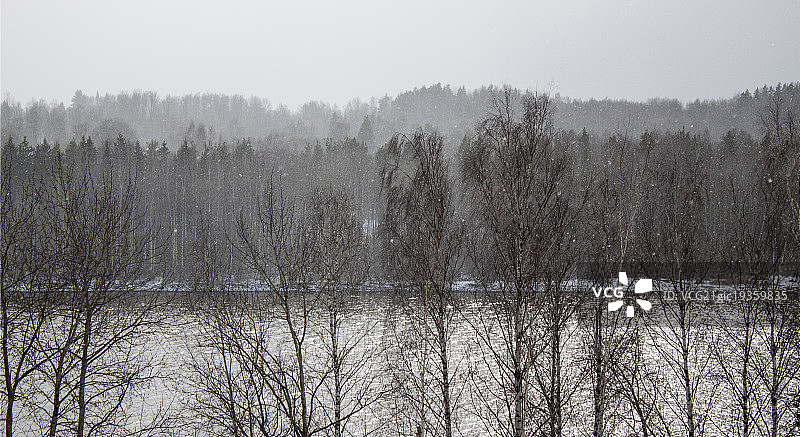 冬春交替图片素材