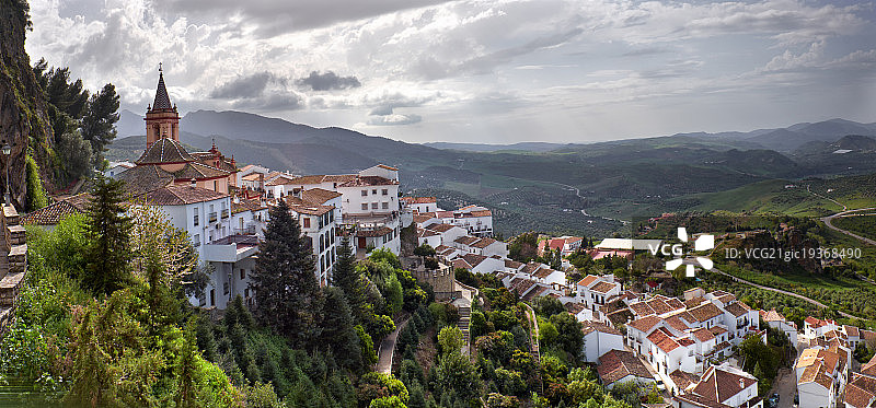 安达卢西亚村庄图片素材
