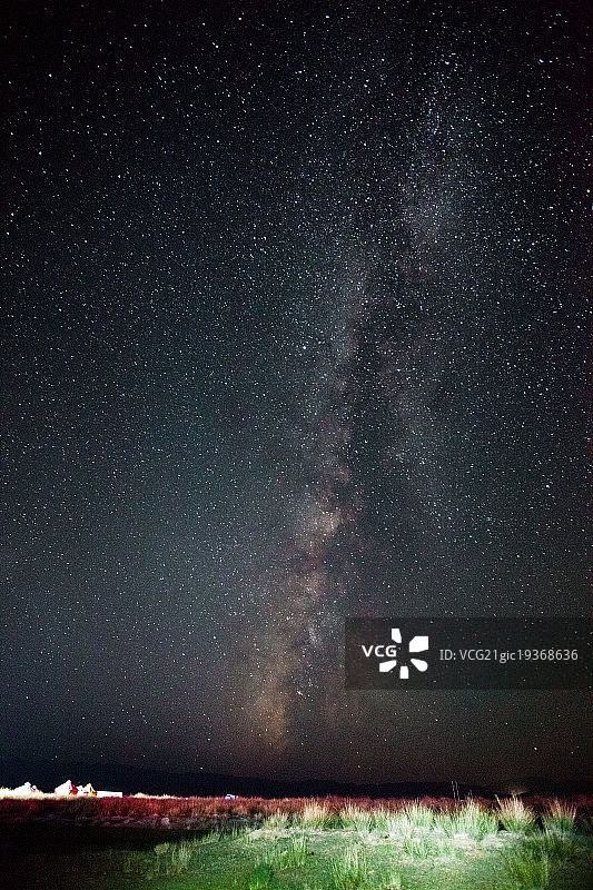 茶卡星空银河图片素材