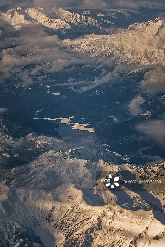 落基山脉之上图片素材