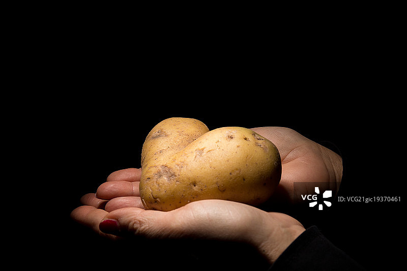 心形土豆图片素材