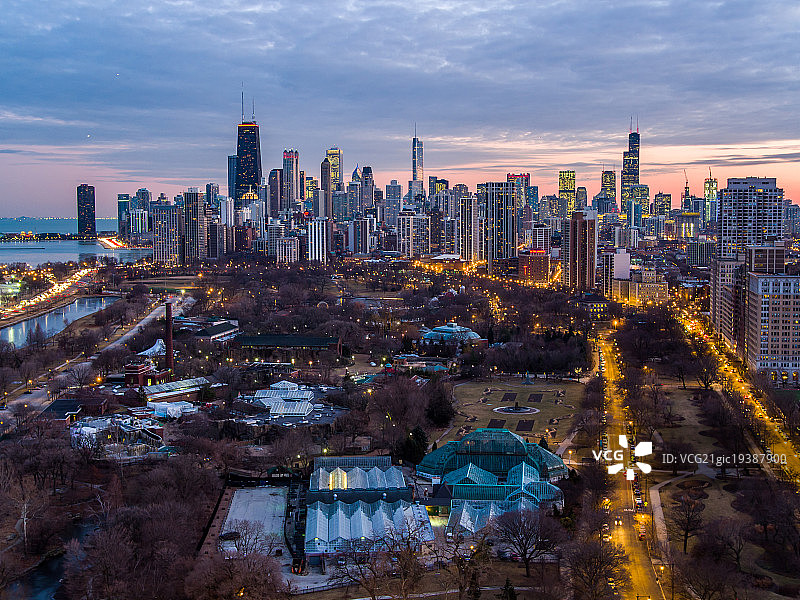 林肯公园动物园图片素材