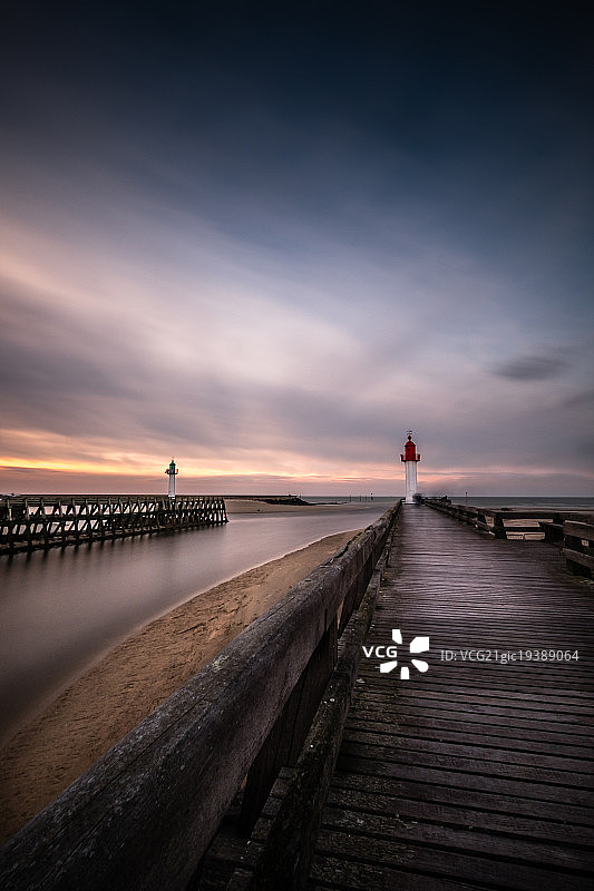 多维尔-特鲁维尔图片素材