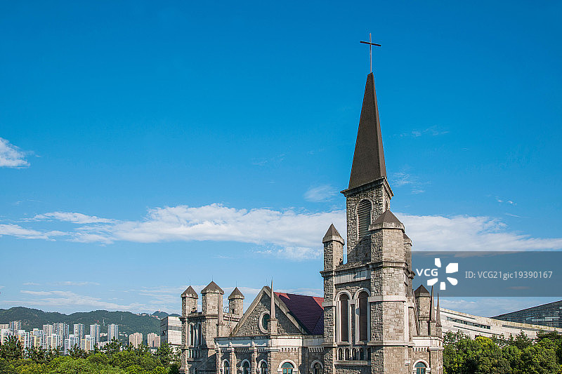 重庆教堂及城市建筑图片素材