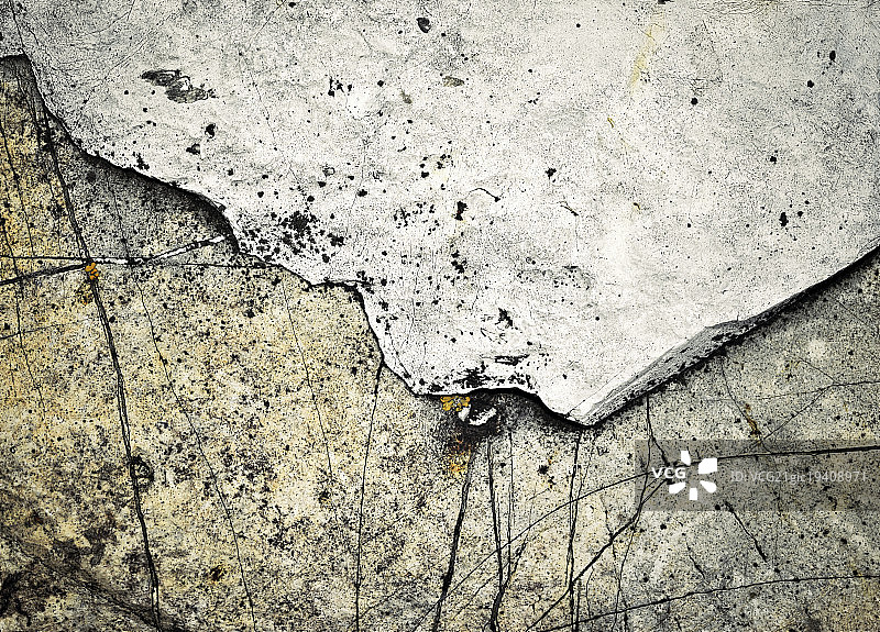 两种色调的石灰石岩石图片素材