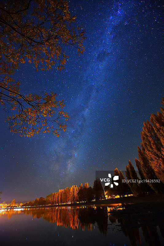 新西兰星空图片素材