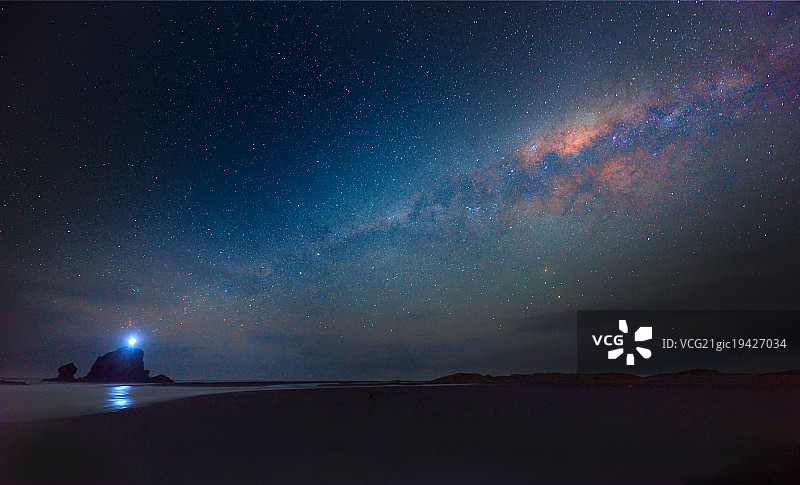 新西兰星空图片素材