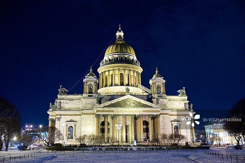 圣以撒大教堂图片素材