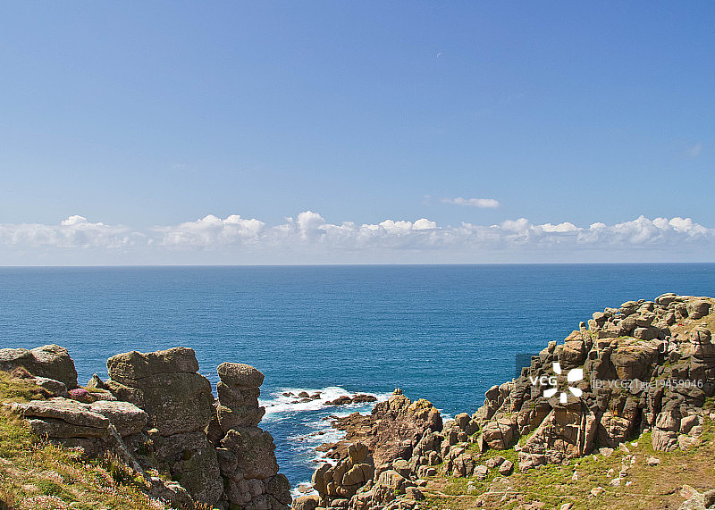 康沃尔郡的波斯瓜拉图片素材