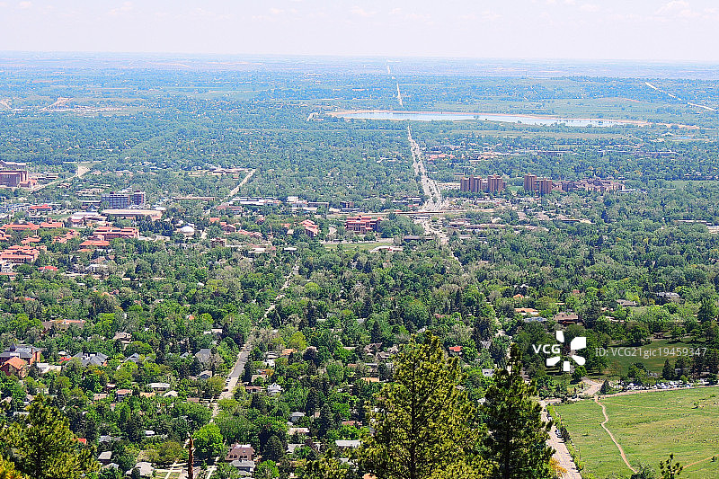 博尔德城市景观图片素材