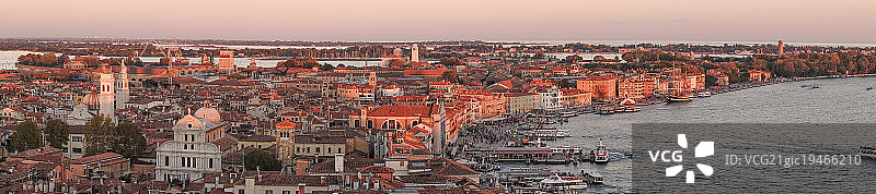 俯瞰威尼斯图片素材