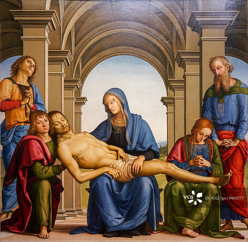 Il Perugino, Pietro Vannucci detto图片素材