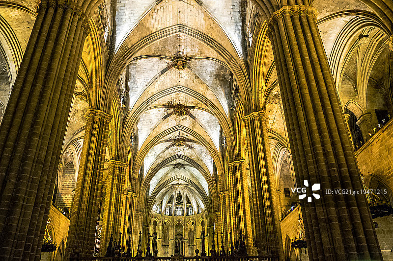 巴塞罗那大教堂图片素材
