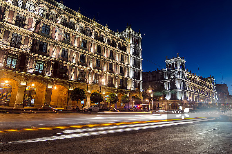 墨西哥城夜景图片素材