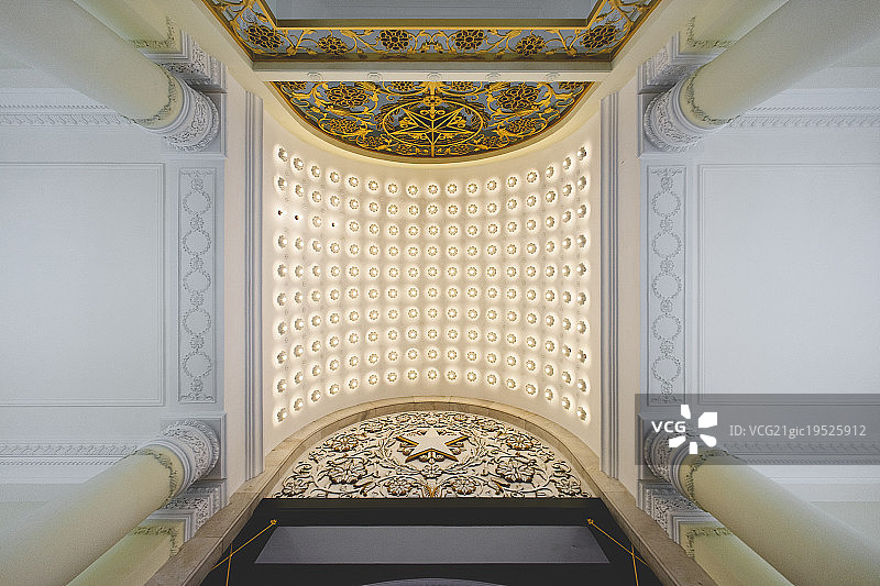 上海展览中心屋顶图片素材