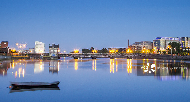 黎明时分的利默里克图片素材