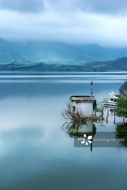 卢村水库图片素材