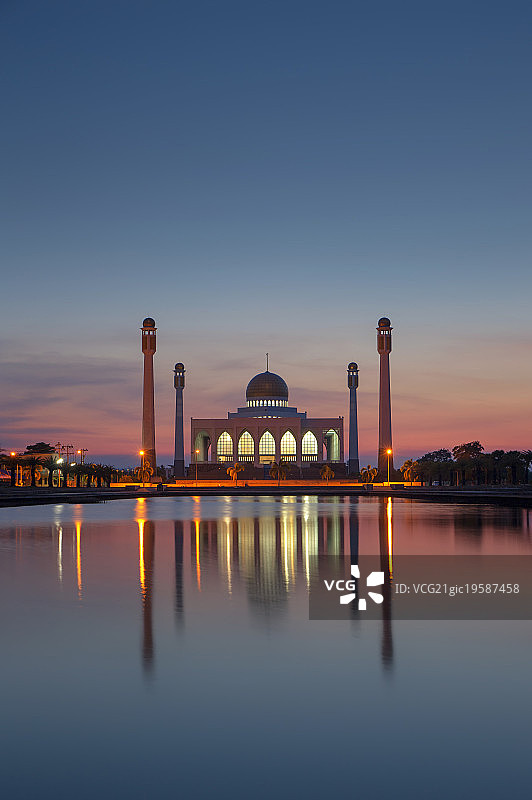 宋卡中央清真寺图片素材