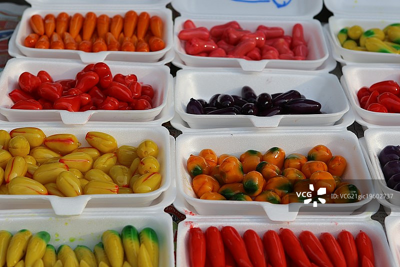 彩色泰国菜图片素材