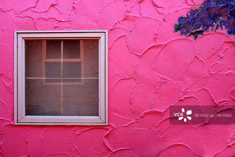 洋红色墙壁图片素材