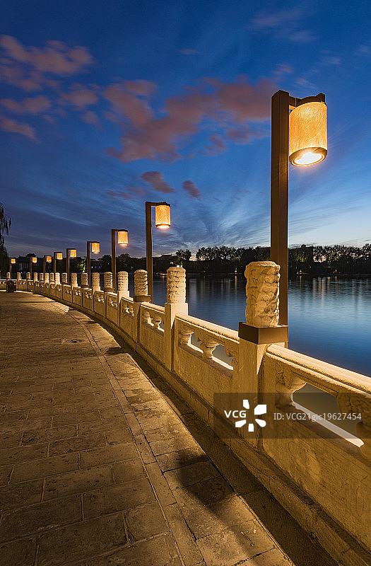 北海公园风光图片素材