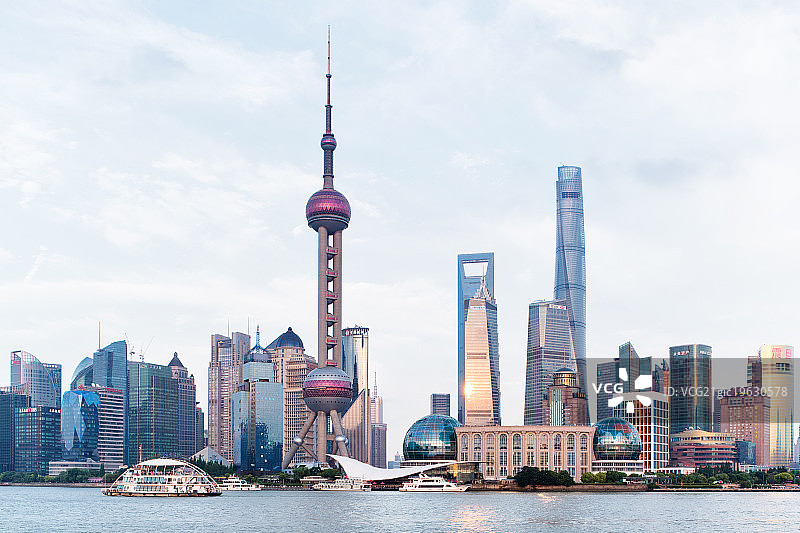上海浦东风景图片素材