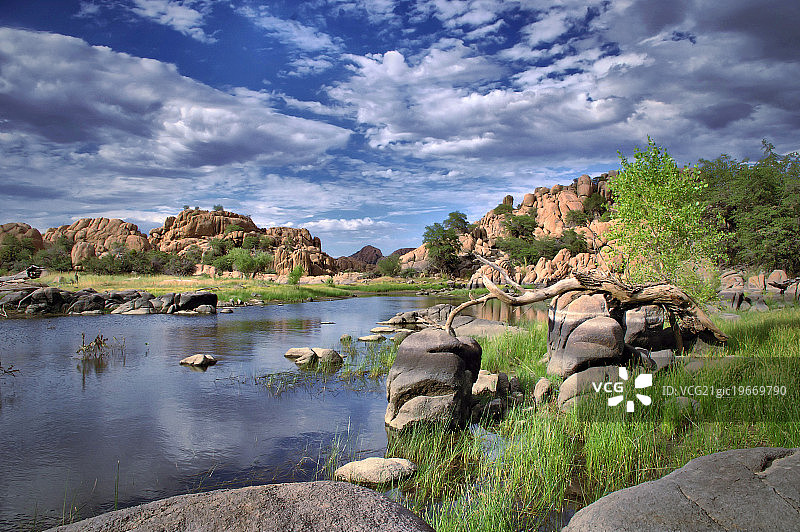 沃森湖图片素材