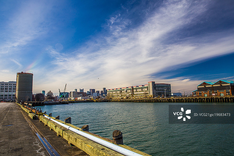 波士顿港图片素材