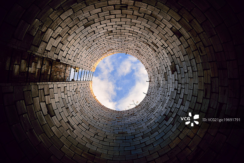 宾夕法尼亚州东北部的筒仓图片素材