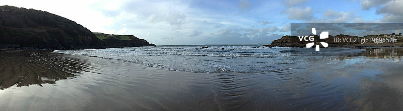 冬季海滩图片素材