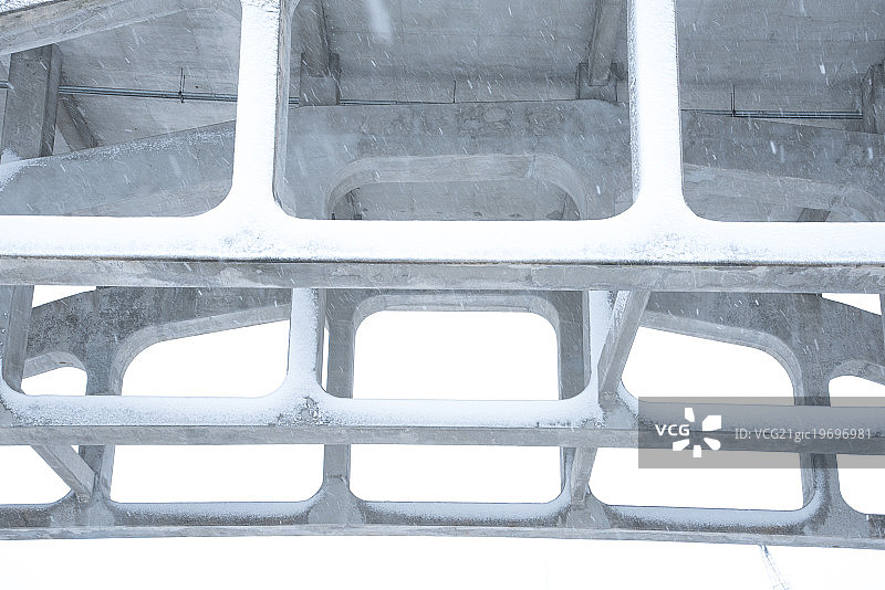 南方的雪景图片素材