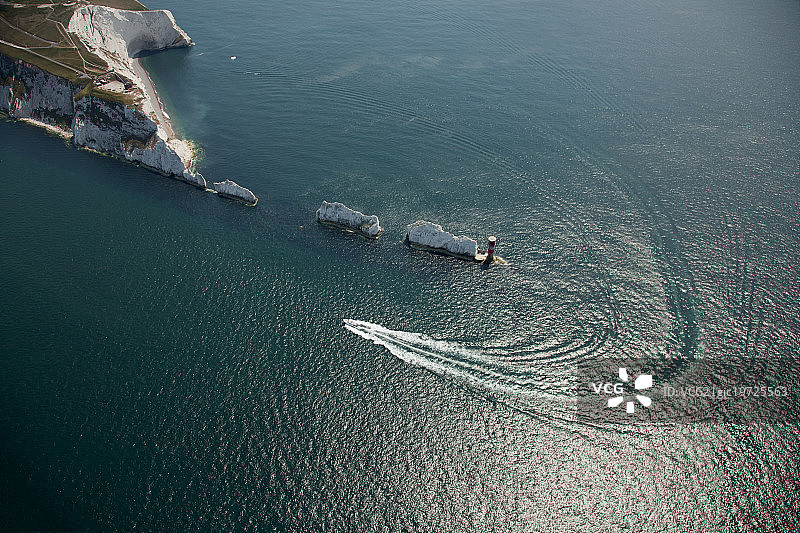 怀特岛针状岩图片素材