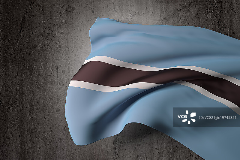 博茨瓦纳国旗图片素材