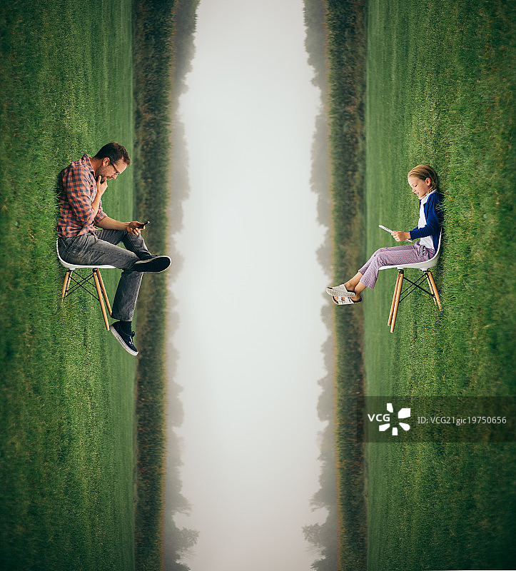 代际设备依赖图片素材