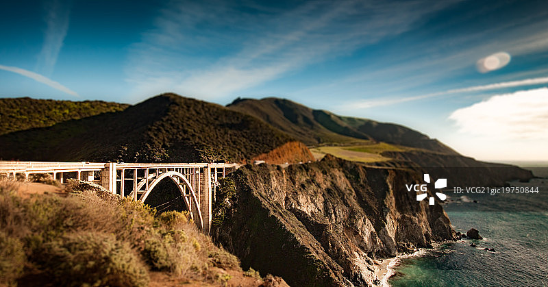 比克斯比大桥图片素材