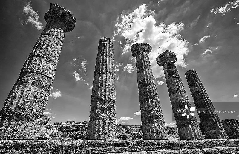 赫拉克勒斯神庙图片素材