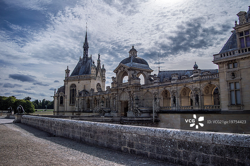 尚蒂伊城堡图片素材