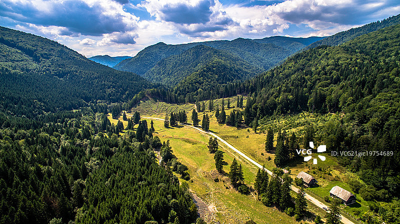 罗马尼亚特兰西瓦尼亚乌兹山谷图片素材