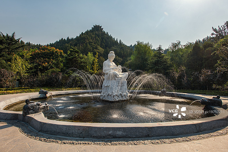 黄河母亲像图片素材