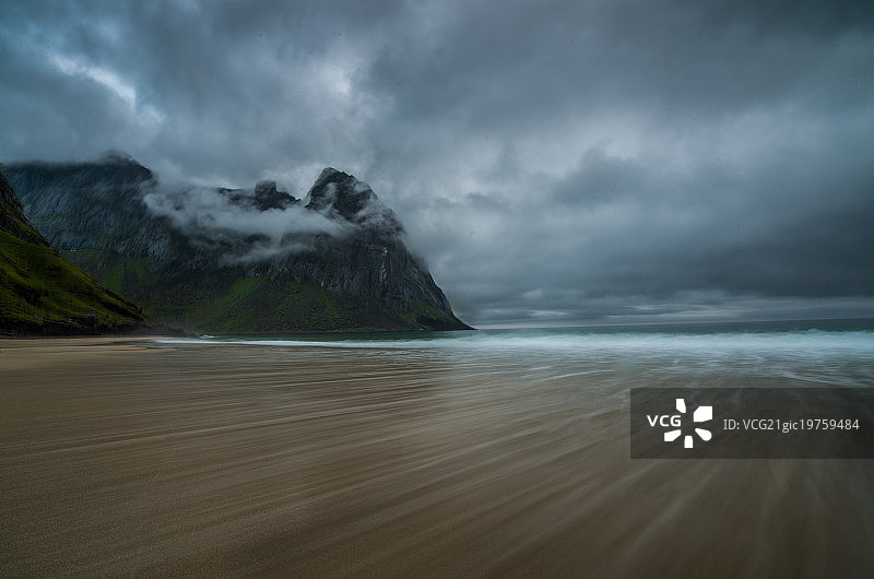 罗弗敦海滩图片素材