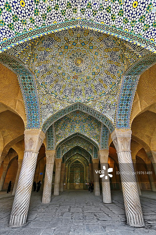 瓦基尔清真寺 III图片素材